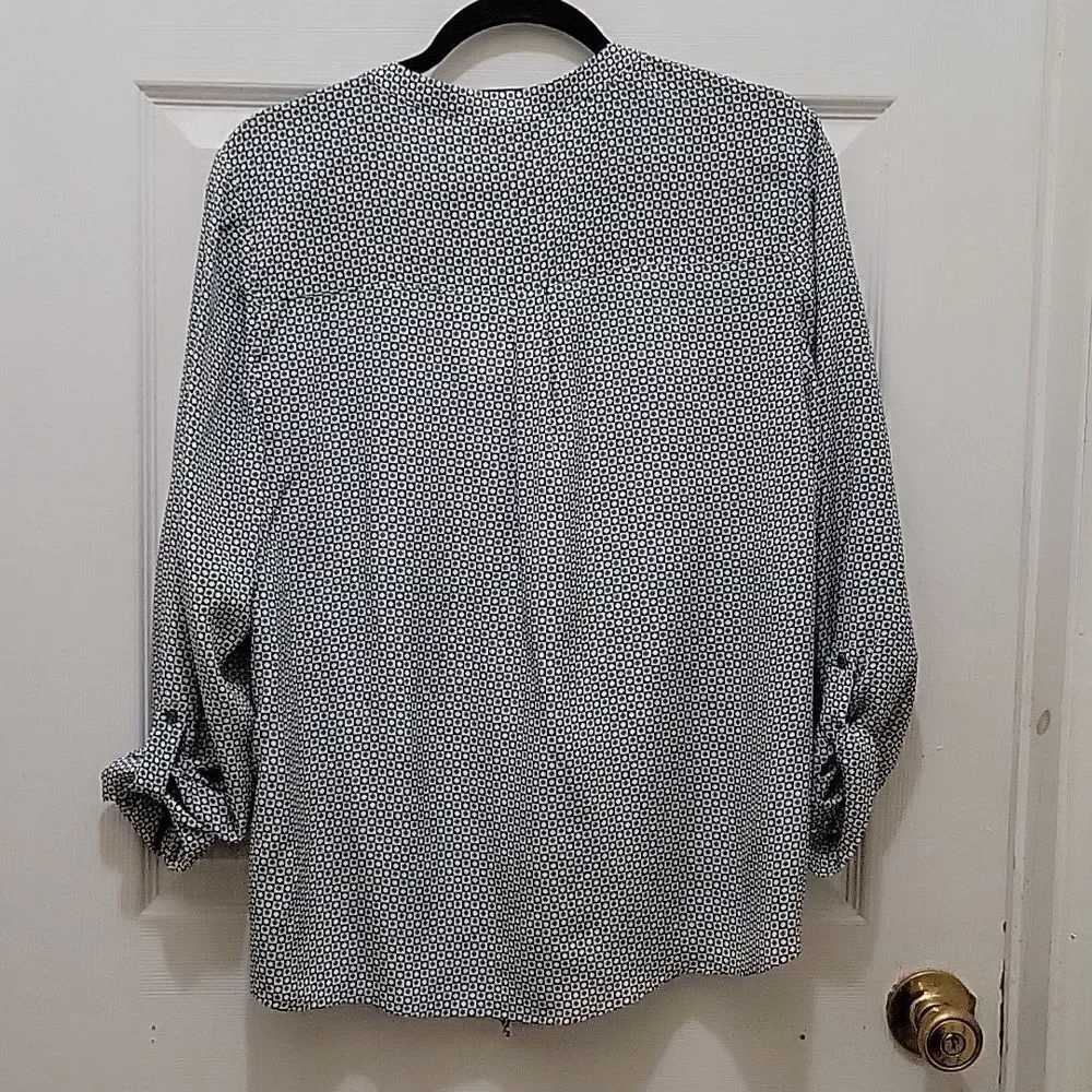 Joie Edaline Silk Tiefront Top Rare - Picture 8 of 9